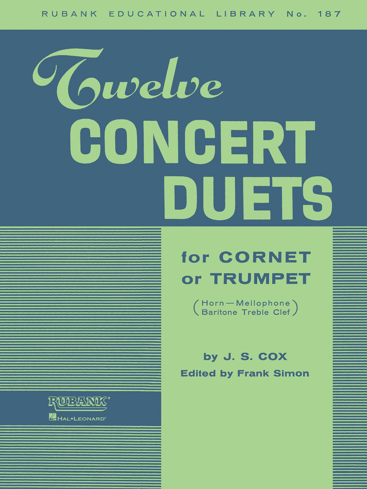 Twelve Concert Duets for Cornet or Trumpet - pro trumpetu