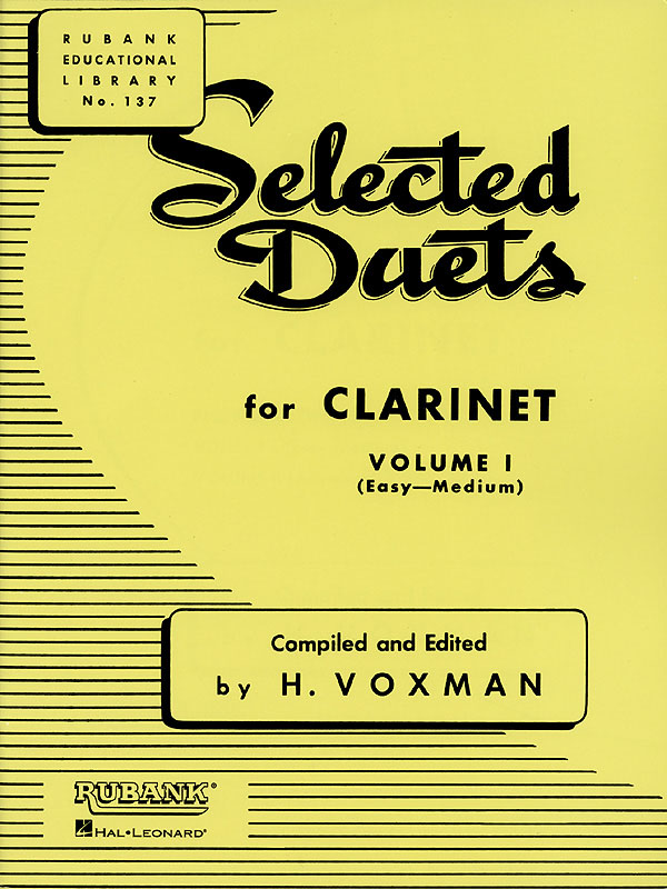 Selected Duets For Clarinet Vol. 1