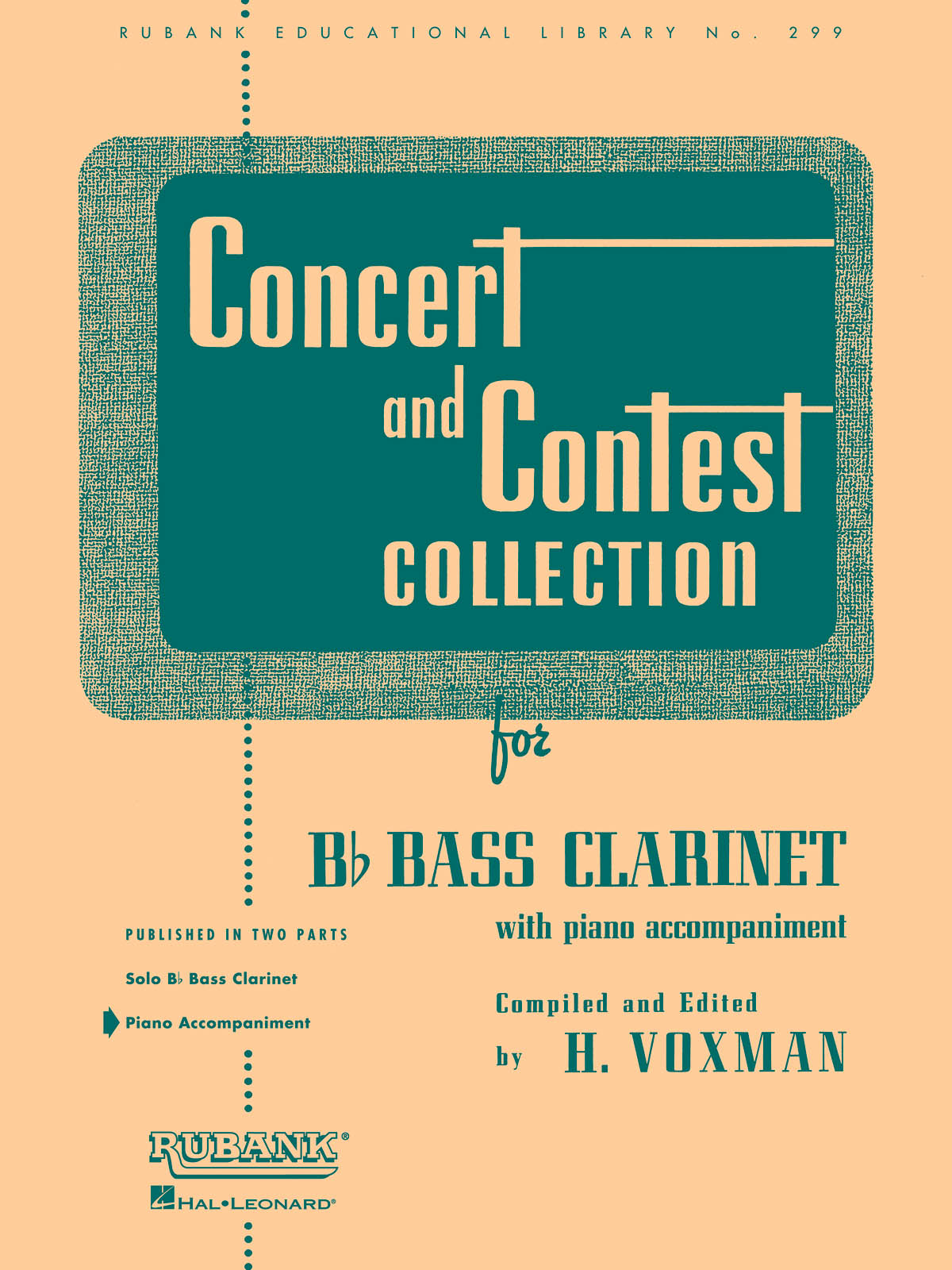 Concert And Contest Collection - Bas Clarinet (PA) - klavírní doprovody