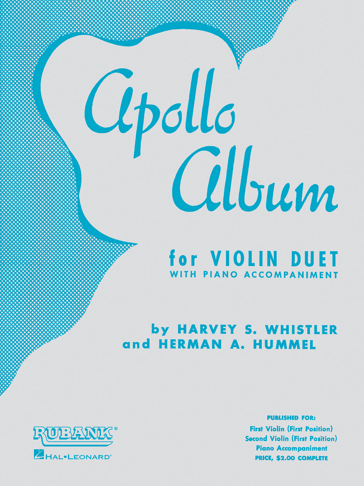 Apollo Album pro dvoje housle a klavír