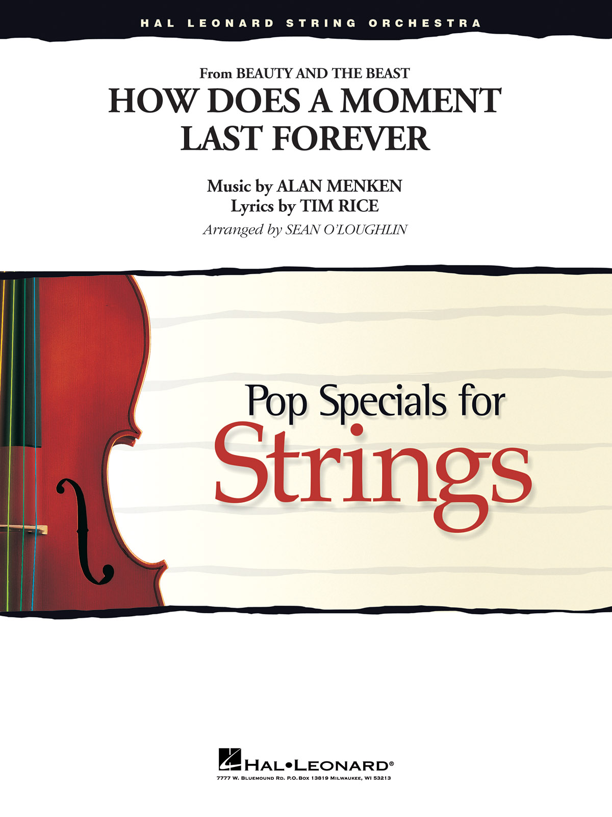 How Does a Moment Last Forever - from Beauty and the Beast - noty pro orchestr