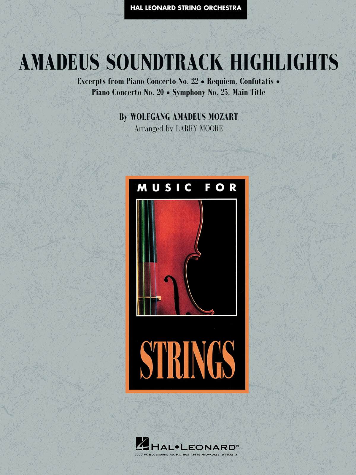 Amadeus Soundtrack Highlights - pro smyčcový orchestr