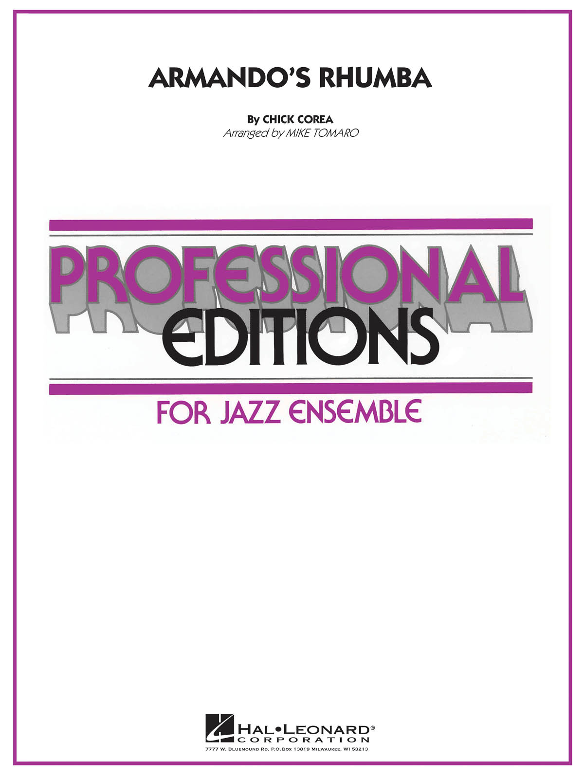 Armando'S Rhumba  - pro Jazzový orchestr