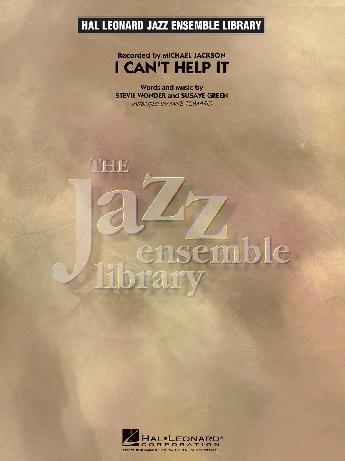 I Can't Help It - pro Jazzový orchestr