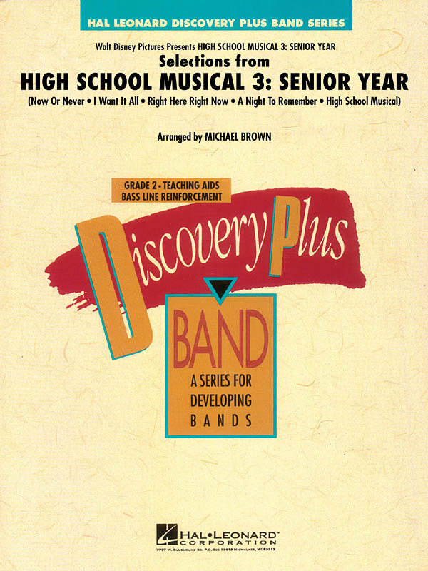 Selections from High School Musical 3: Senior Year - noty pro orchestr