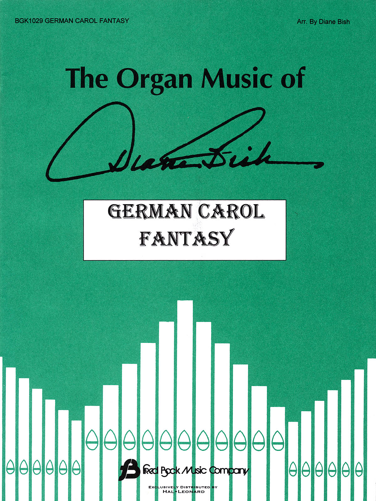 German Carol Fantasy (Organ Solo) - noty na varhany