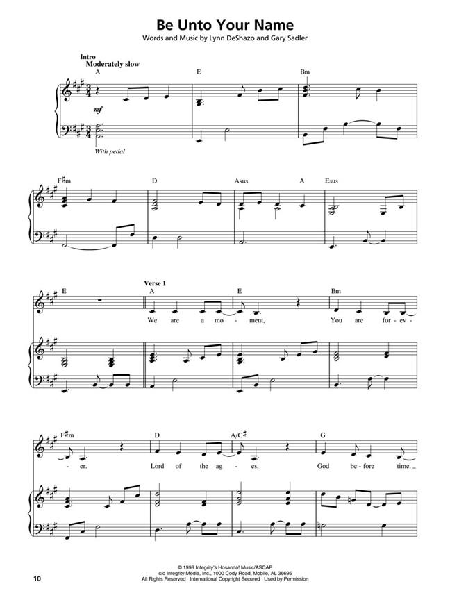 Holy is the Lord - Keyboard Edition - Worship Band Playalong Volume 1 - pro keyboard