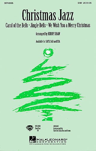 Christmas Jazz (SAB) - noty pro sbor SAB a klavír