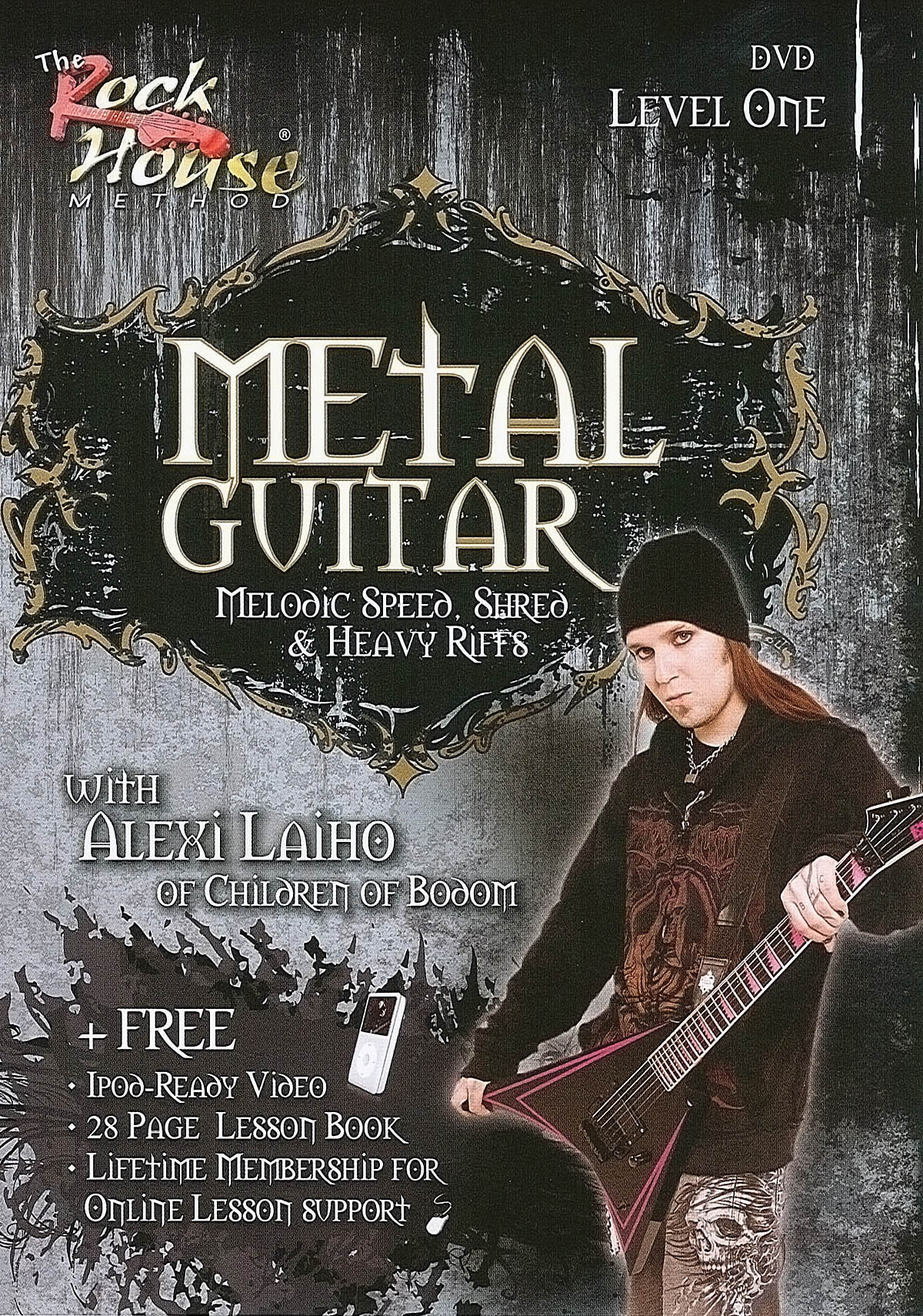 Alexi Laiho of Children of Bodom - Metal Guitar - Melodic Speed, Shred & Heavy Riffs Level One - pro kytaru