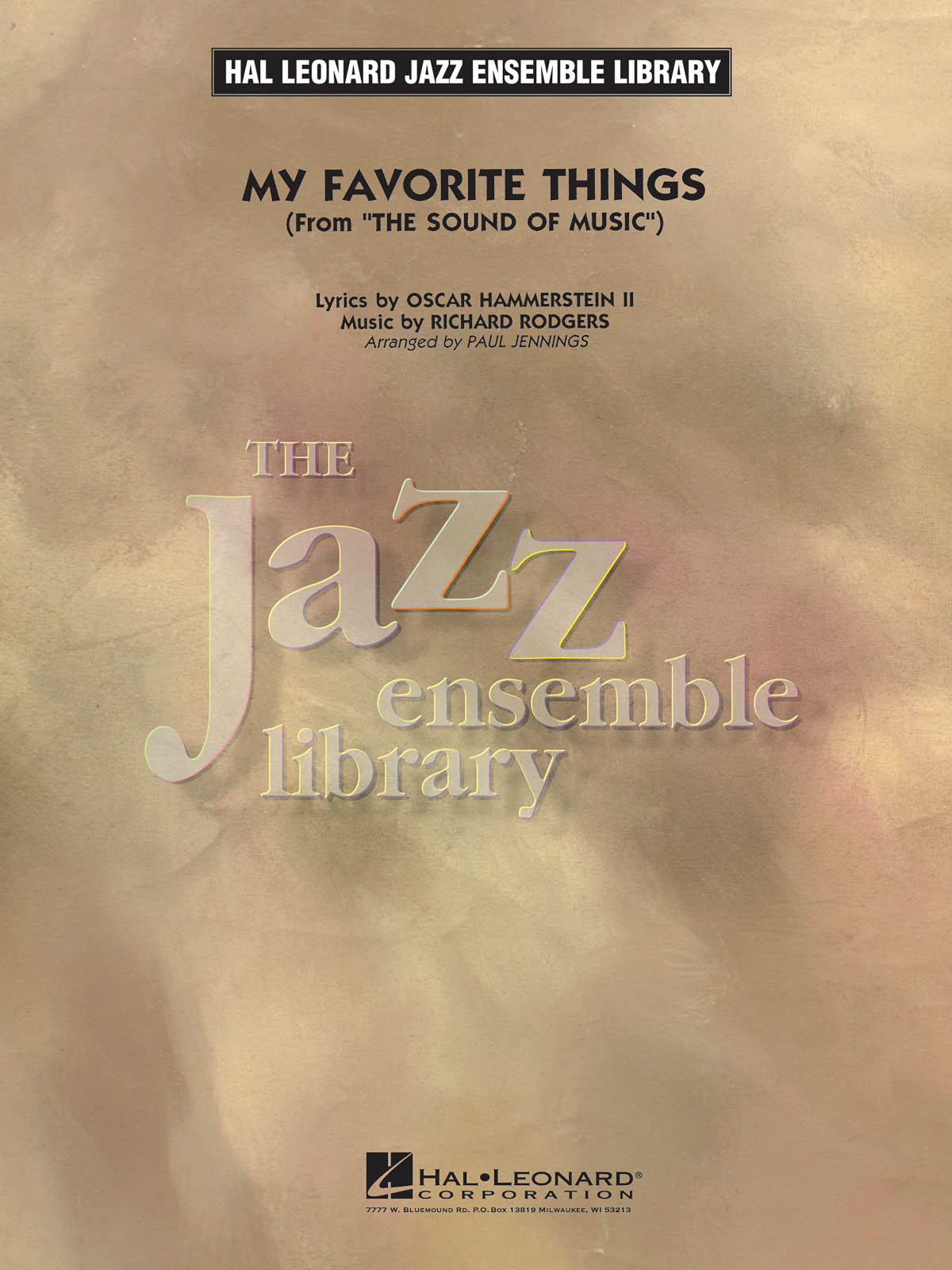 My Favorite Things (From The Sound Of Music) - pro Jazzový orchestr