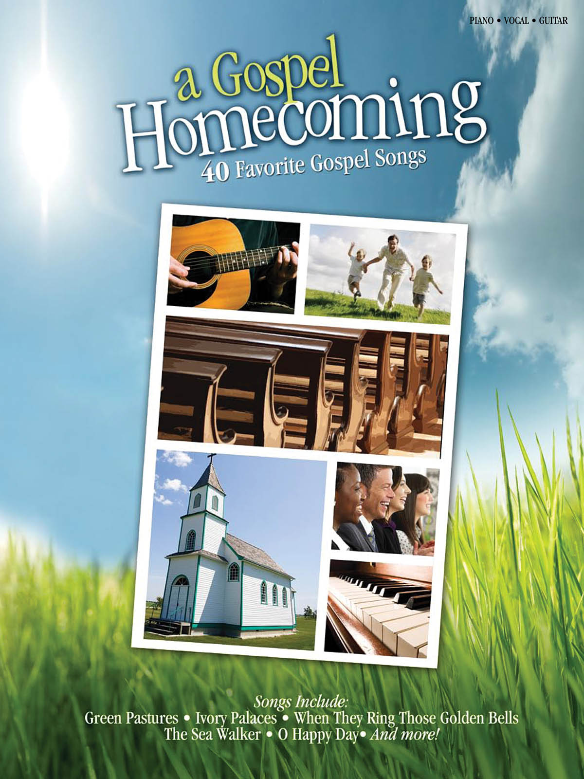Gospel Homecoming (A)  - pro zpěv a klavír s akordy pro kytaru