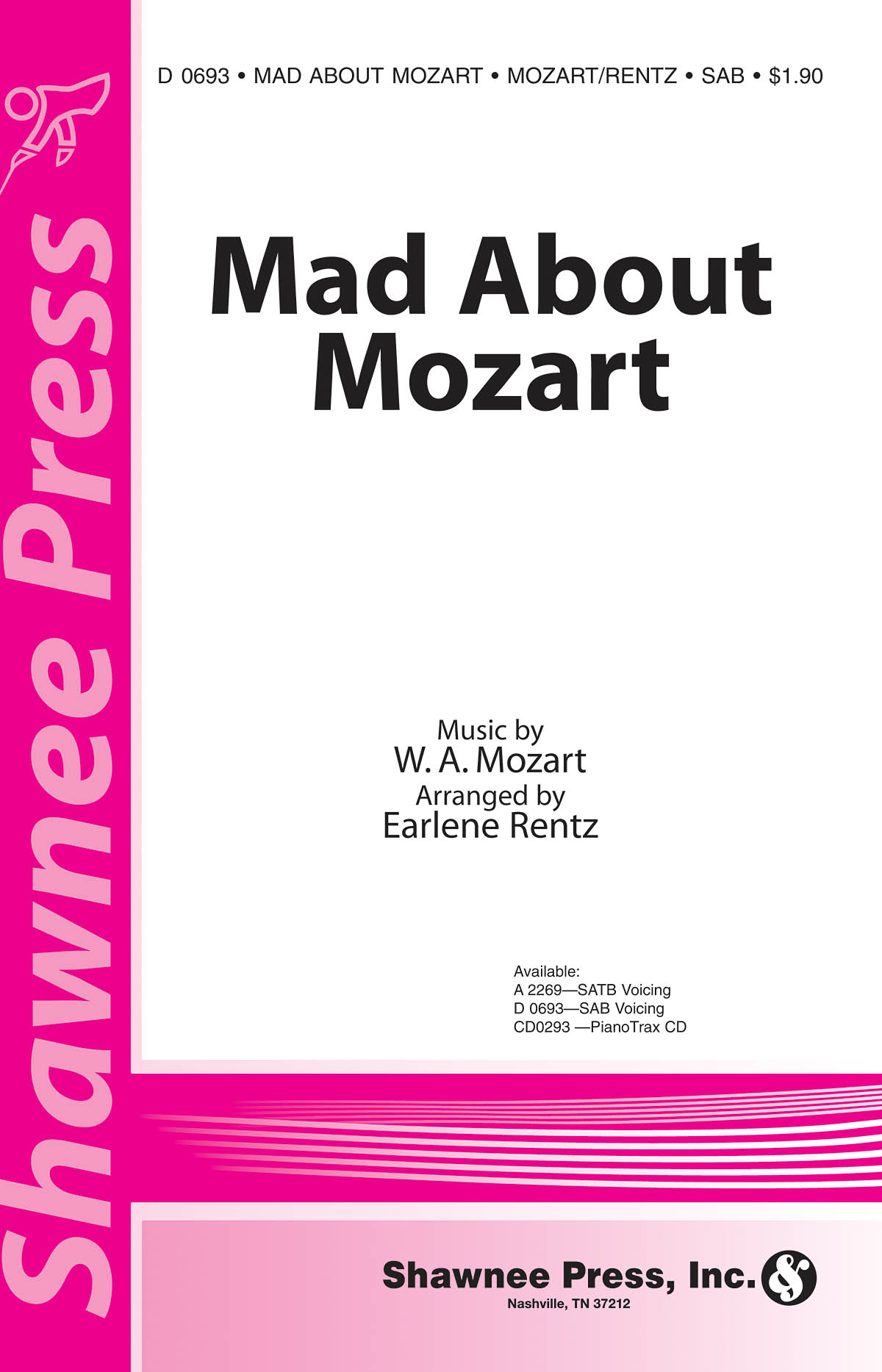 Mad About Mozart - noty pro sbor SAB
