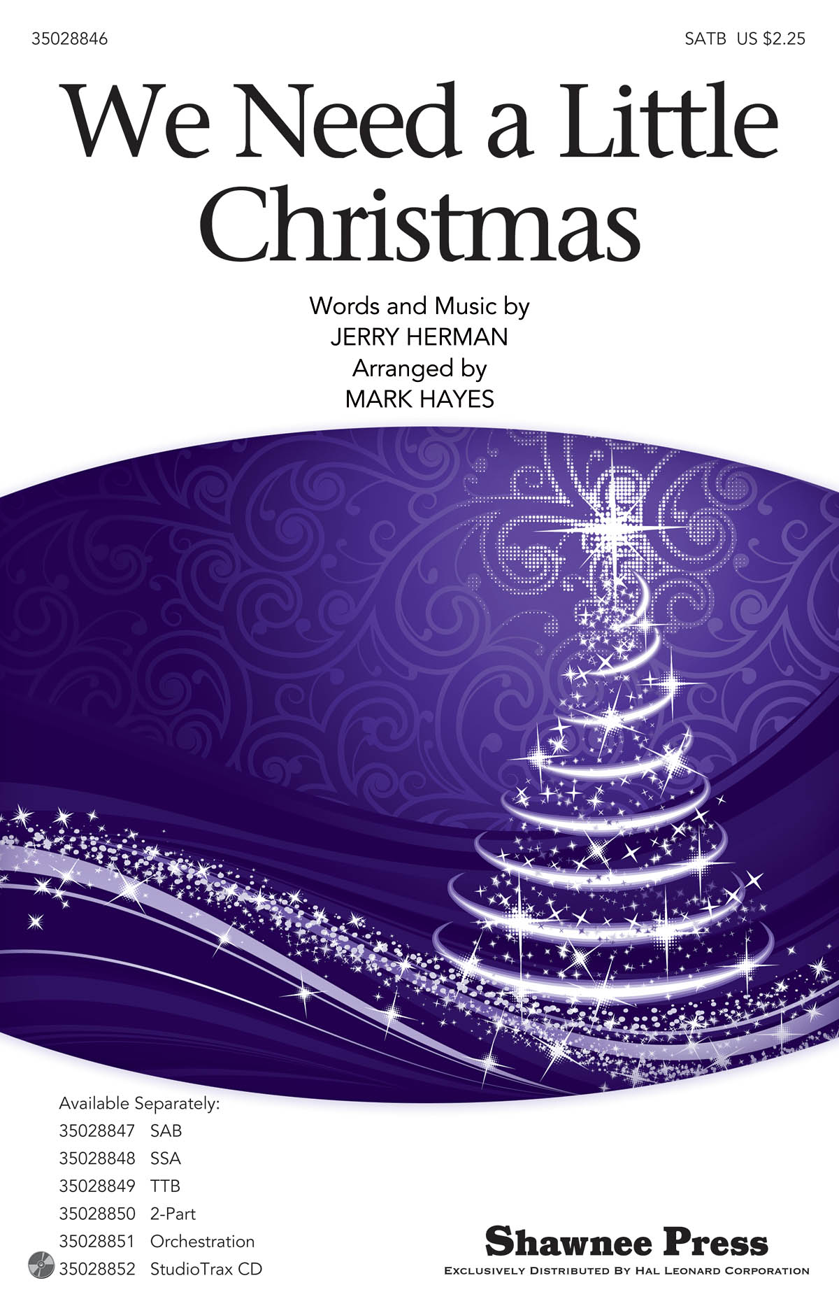 We Need a Little Christmas - pro sbor SATB