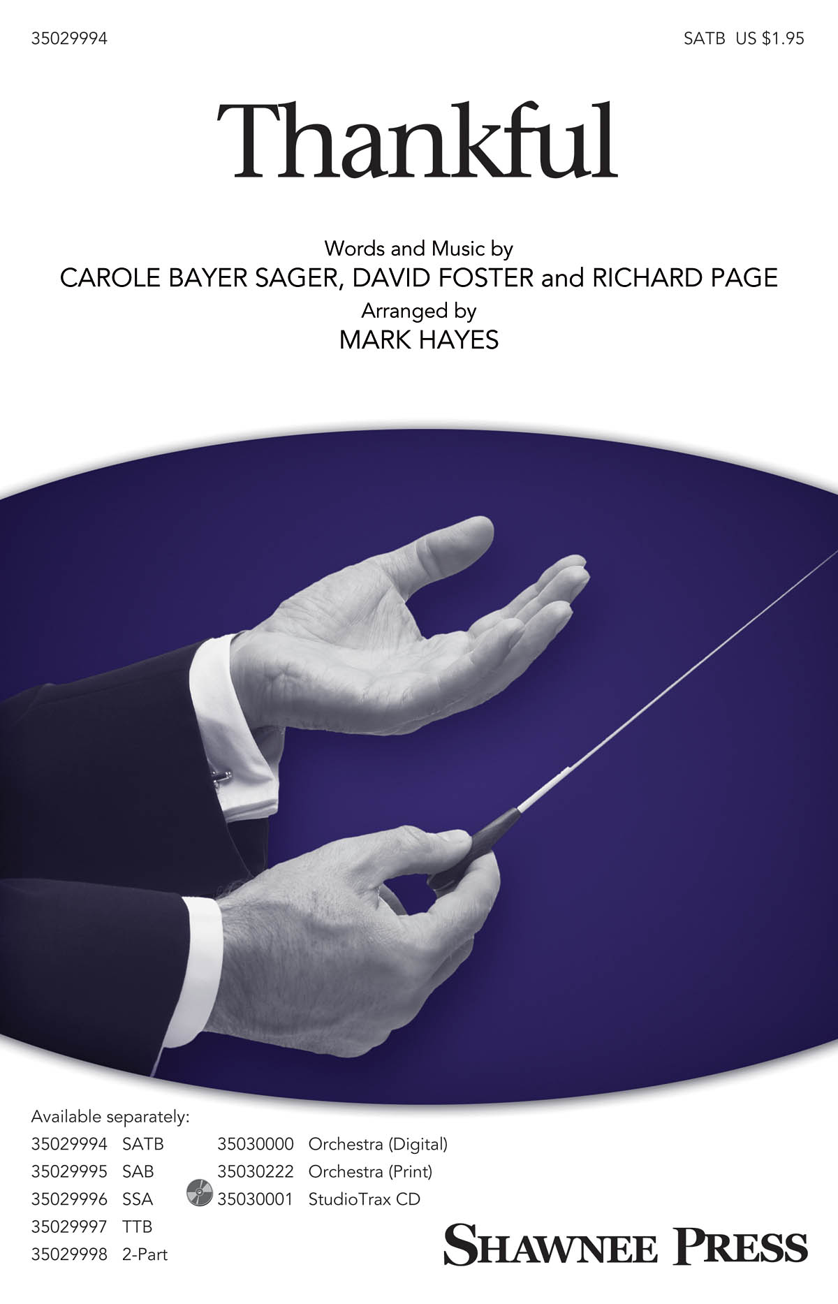 Thankful - pro sbor SATB