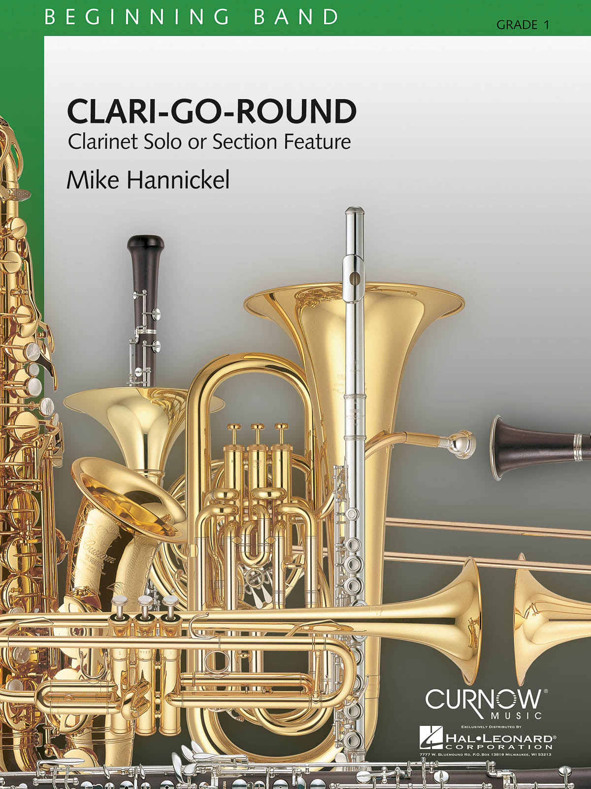 Clari-Go-Round - Clarinet Solo or Section Feature - pro koncertní orchestr