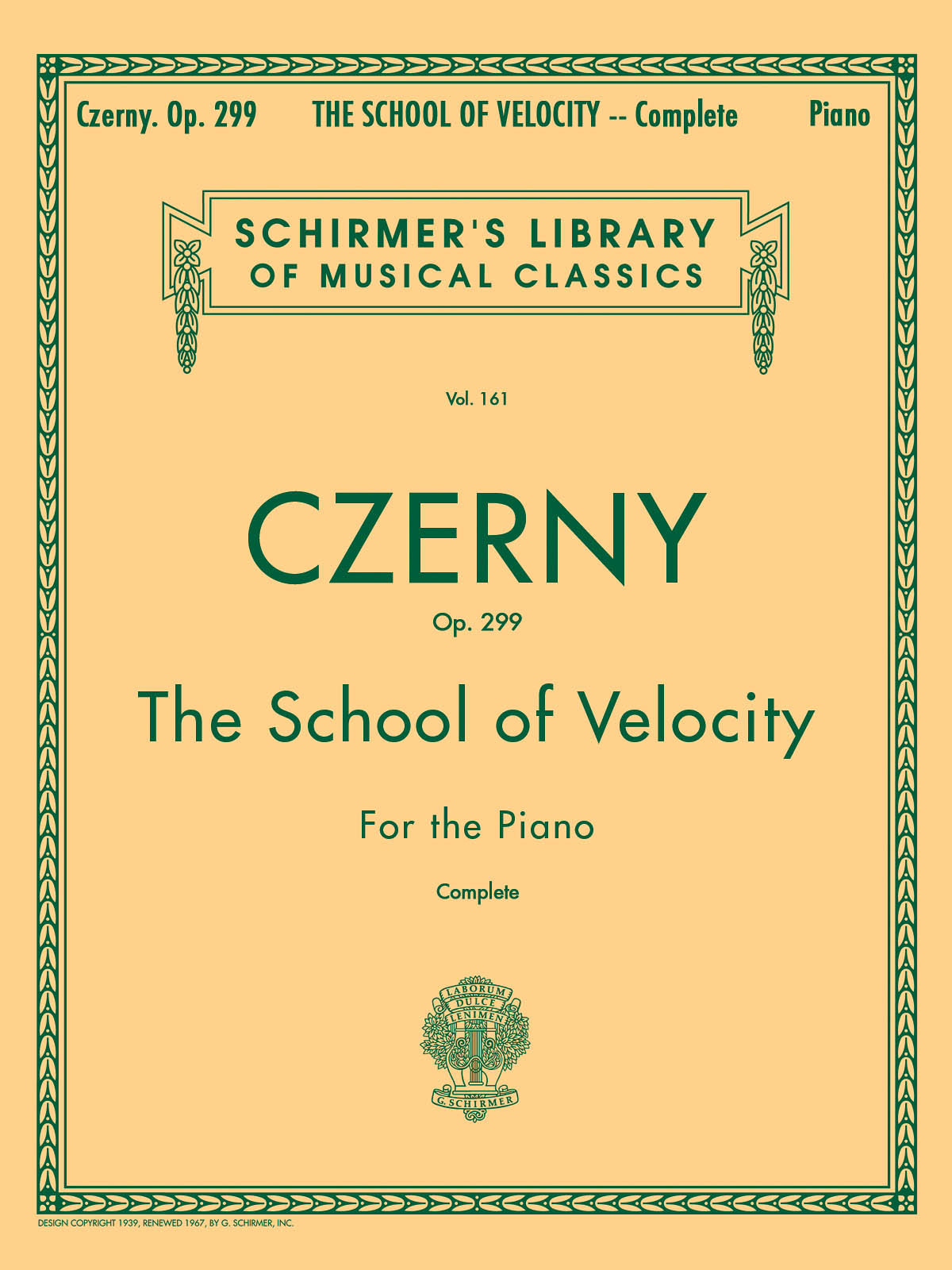 The School Of Velocity Op.299
