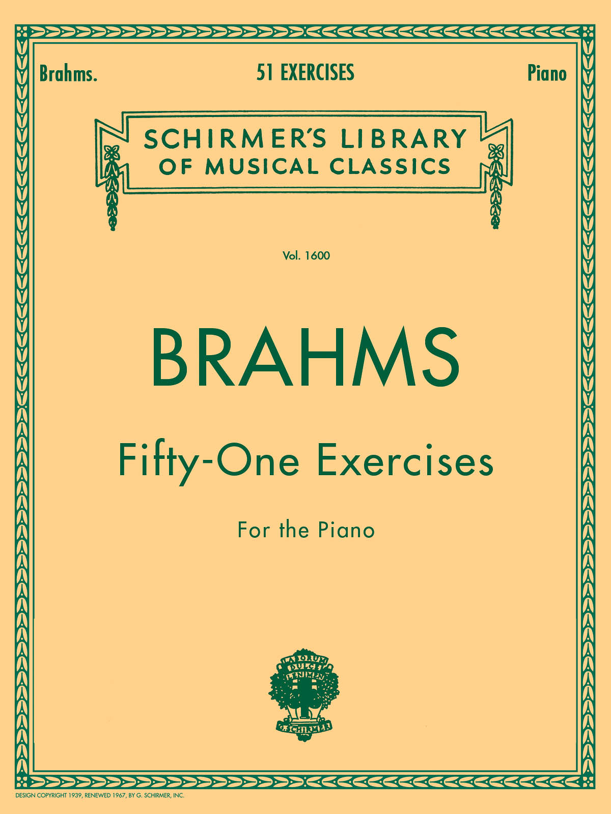 Fifty-one Exercises For The Piano - pro klavír