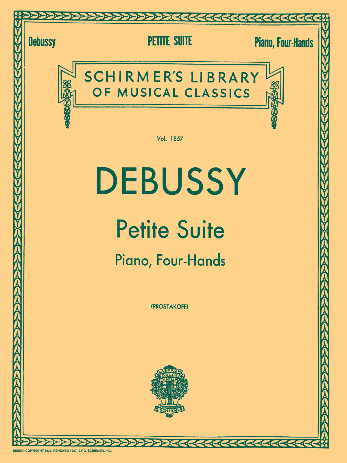 Petite Suite For One Piano, Four Hands - One Piano, Four Hands