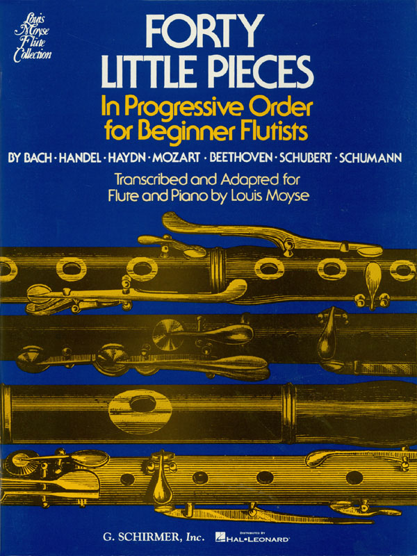 Forty (40) Little Pieces  - In Progressive Order for Beginner Flutists