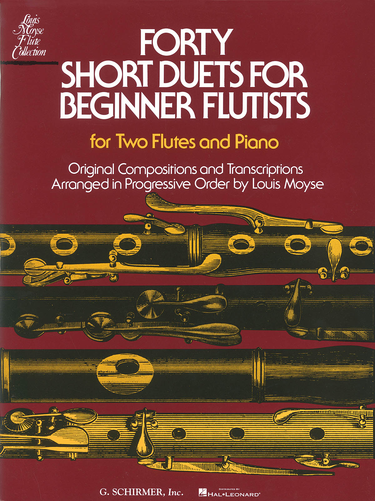 Forty Short Duets for Beginner Flutists - noty pro dvě příčné flétny a klavír