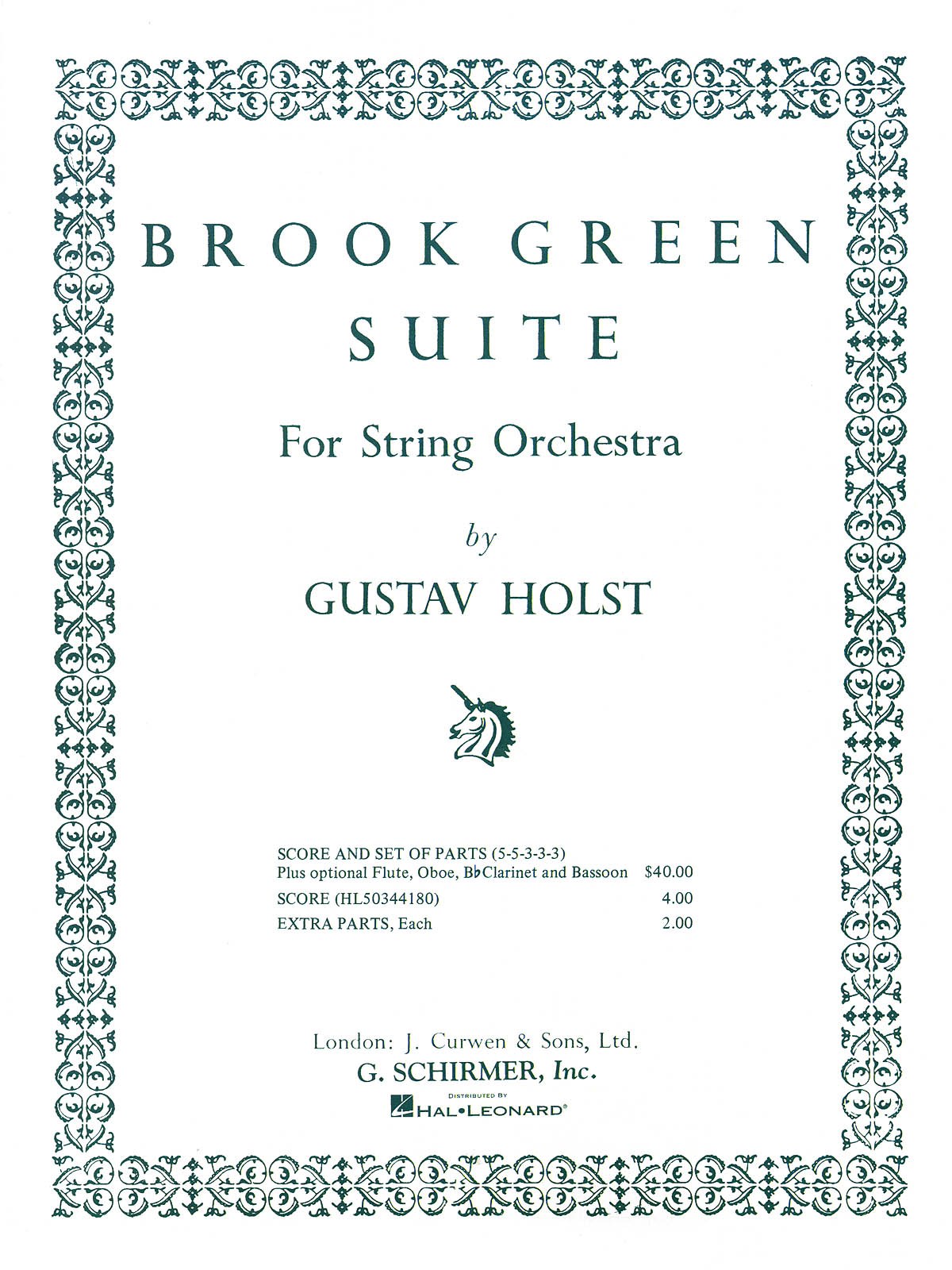 Brook Green Suite - smyčcový orchestr