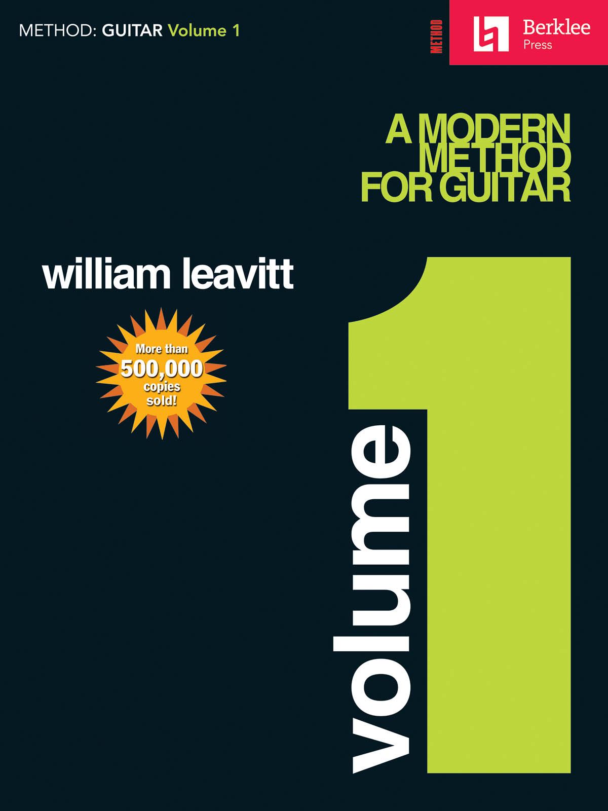 A Modern Method for Guitar - Vol. 1 - učebnice pro hráče na kytaru