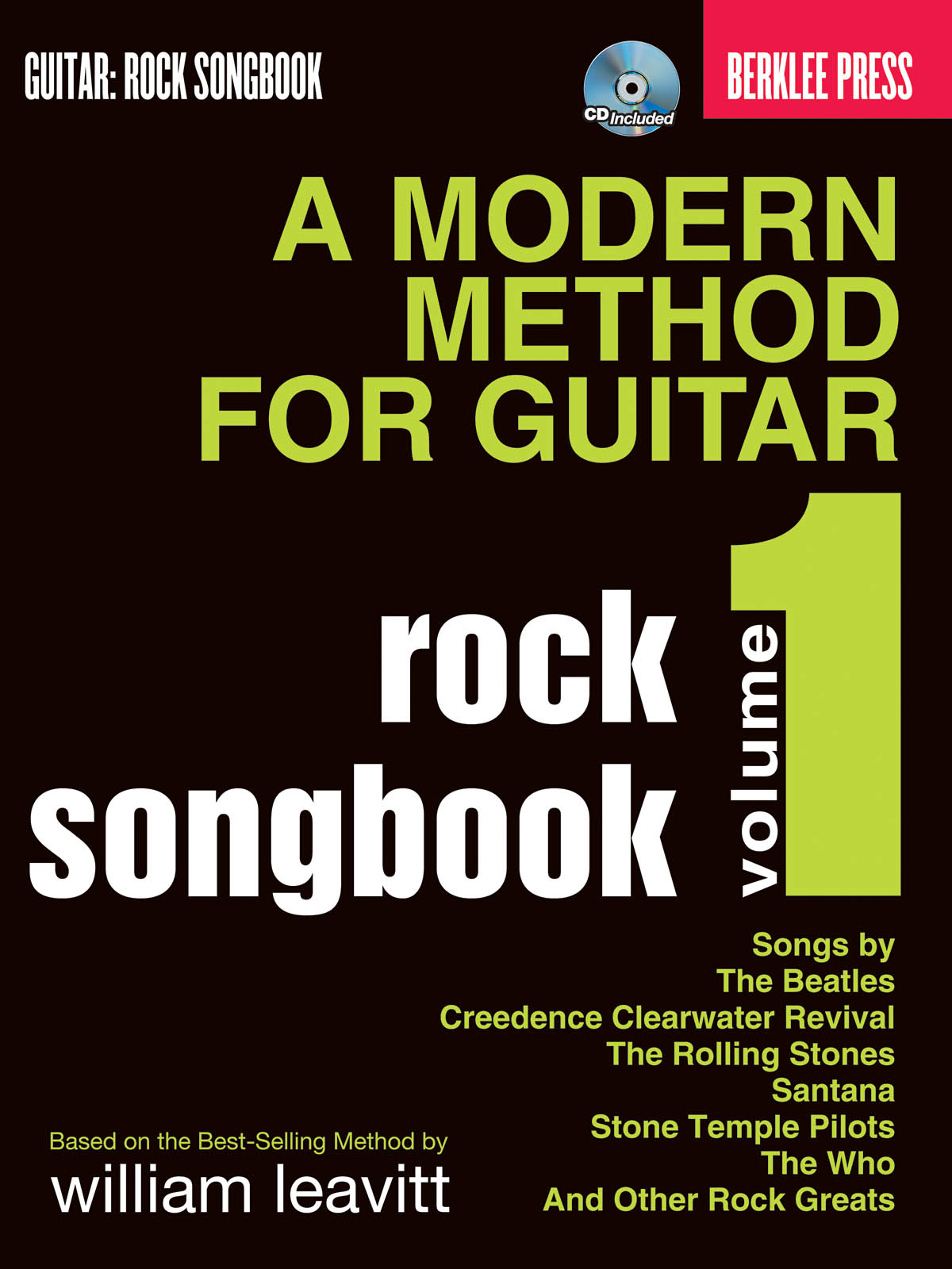 A Modern Method for Guitar Rock Songbook - pro kytaru