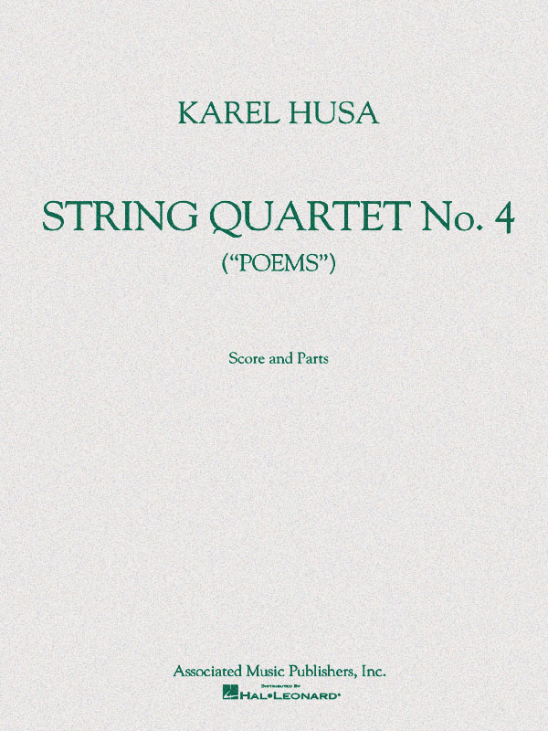 String Quartet No. 4 - (Poems) Score and Parts - smyčcový kvartet