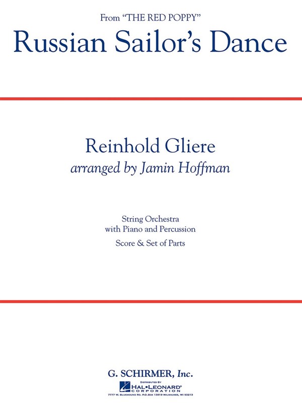Reinhold Gliere: Russian Sailor's Dance (Arr. Jamin Hoffman)