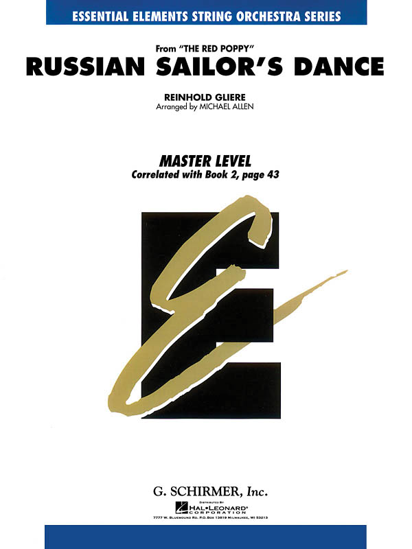 Russian Sailor's Dance - Master Level (Book 2) - smyčcový orchestr