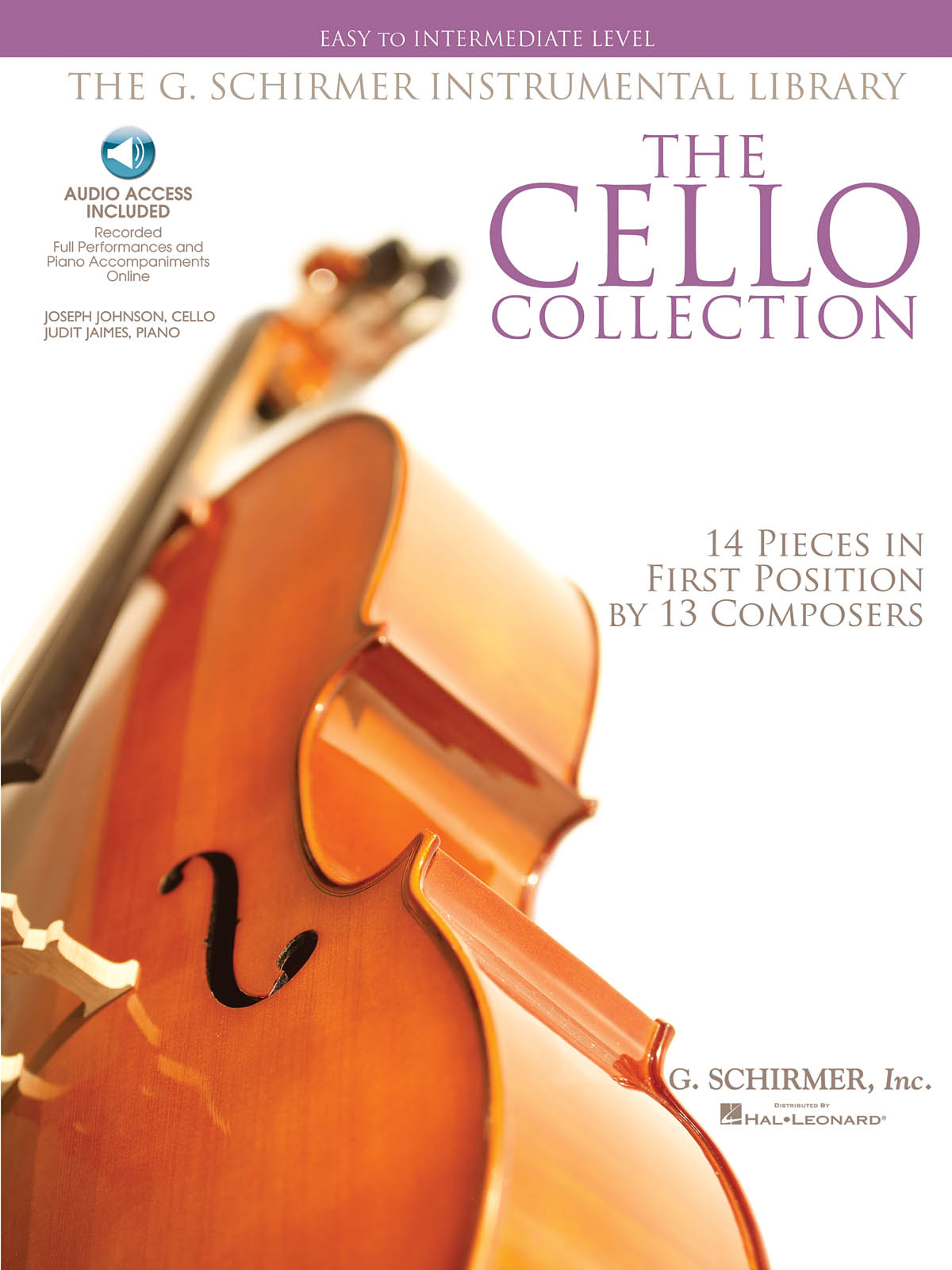 The Cello Collection - Easy to Intermediate Level / G. Schirmer Instrumental Library - noty pro violoncello a klavír