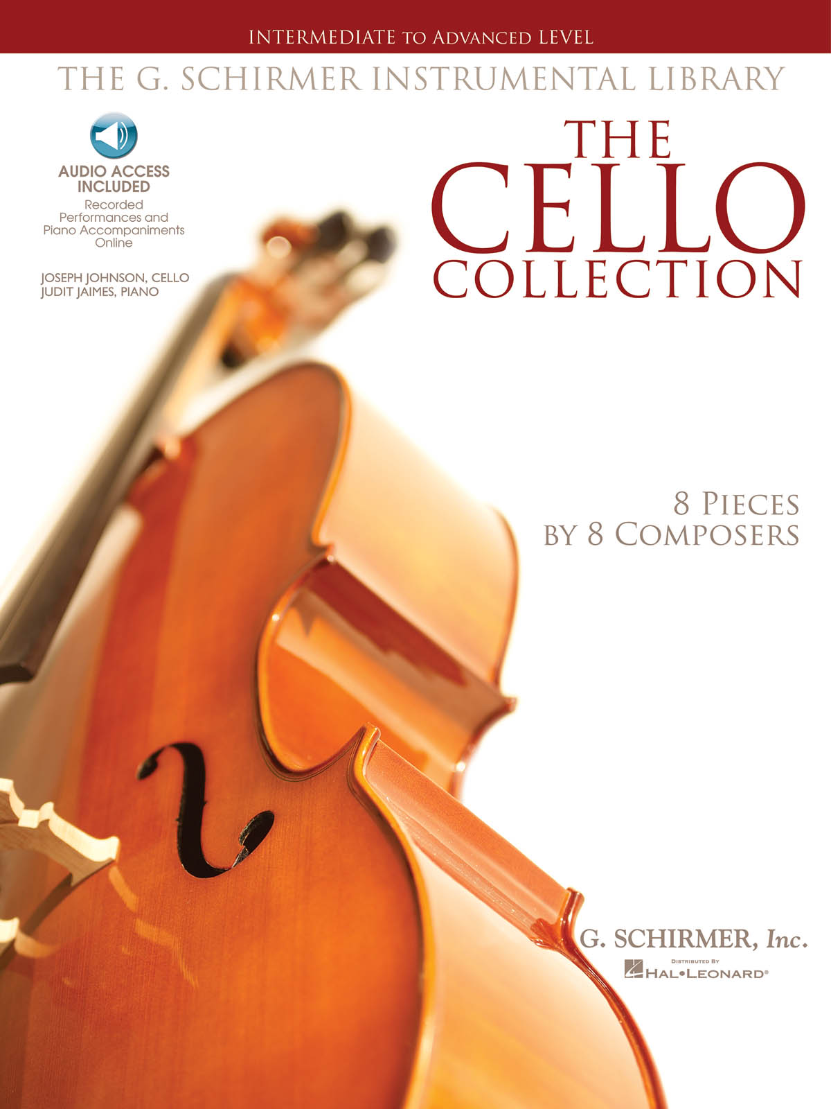 The Cello Collection - Intermediate to Advanced Level / G. Schirmer Instrumental Library - noty pro violoncello a klavír