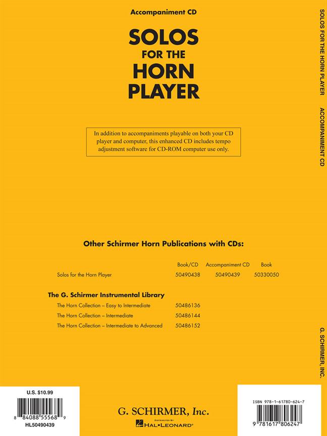 Solos For The Horn Player - lesní roh a klavír