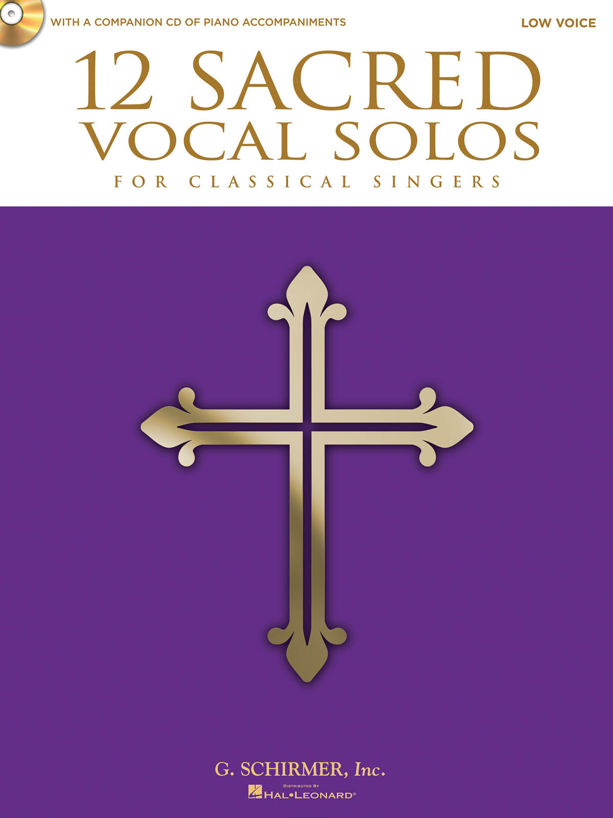 12 Sacred Vocal Solos - Low Voice - For Classical Singres - pro zpěv