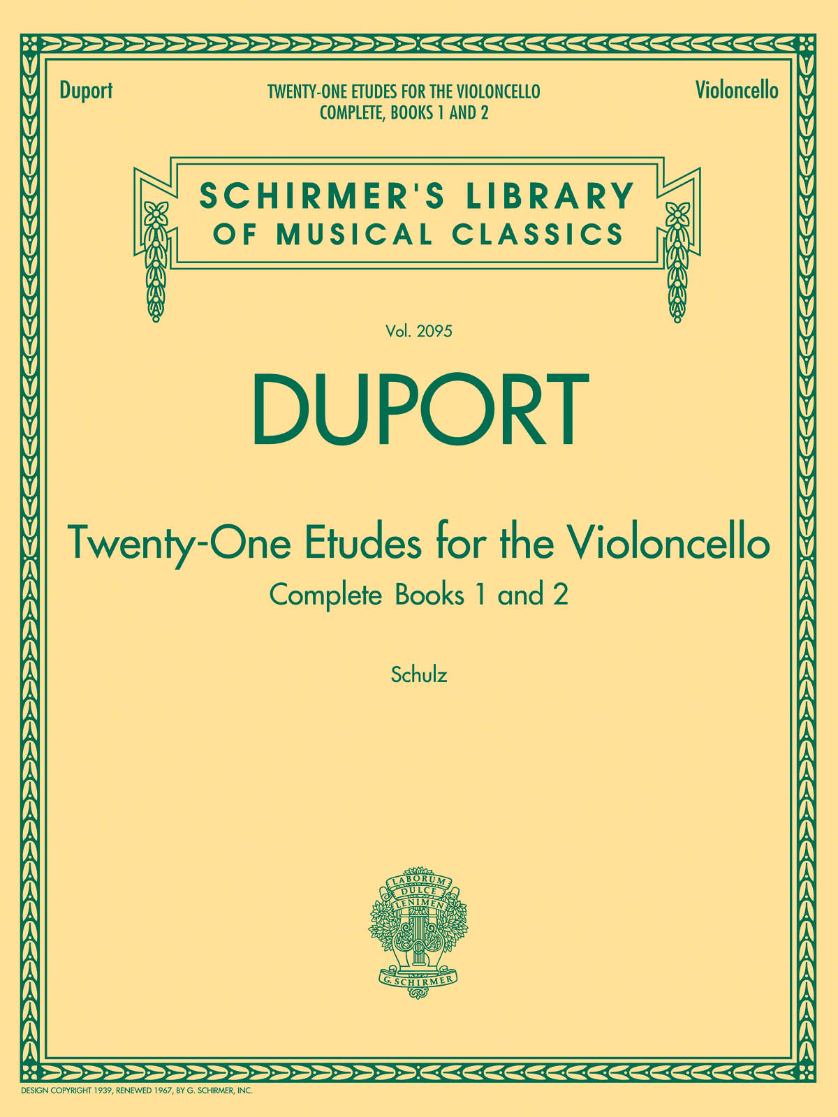 21 Etudes For Cello - Complete Books 1 & 2 - pro violoncello