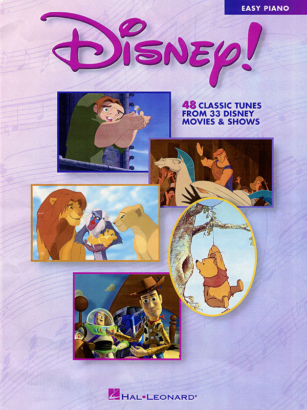 Disney Easy Piano  klavír kniha pro děti