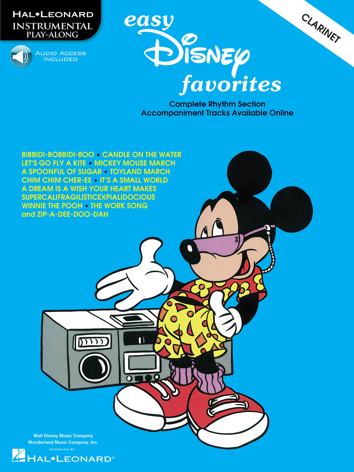 Easy Disney Favorites - klarinet - Instrumental Play-Along