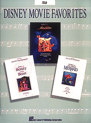 Disney Movie Favorites Instrumental Solo Cello - noty na violoncello