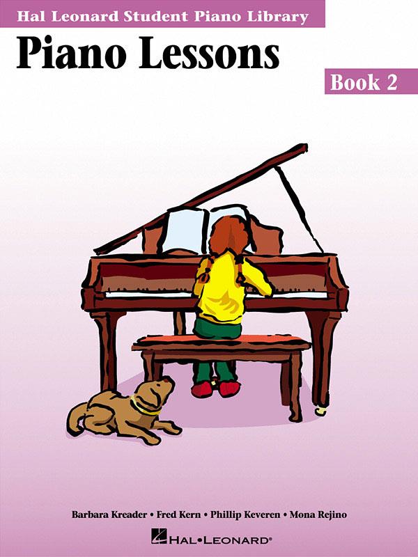 Piano Lessons Book 2 - Hal Leonard Student Piano Library - noty na klavír