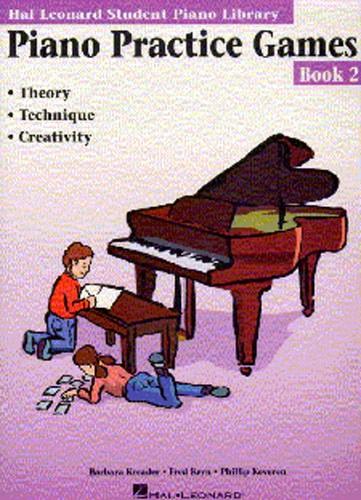 Piano Practice Games Book 2 - Hal Leonard Student Piano Library - pro klavír