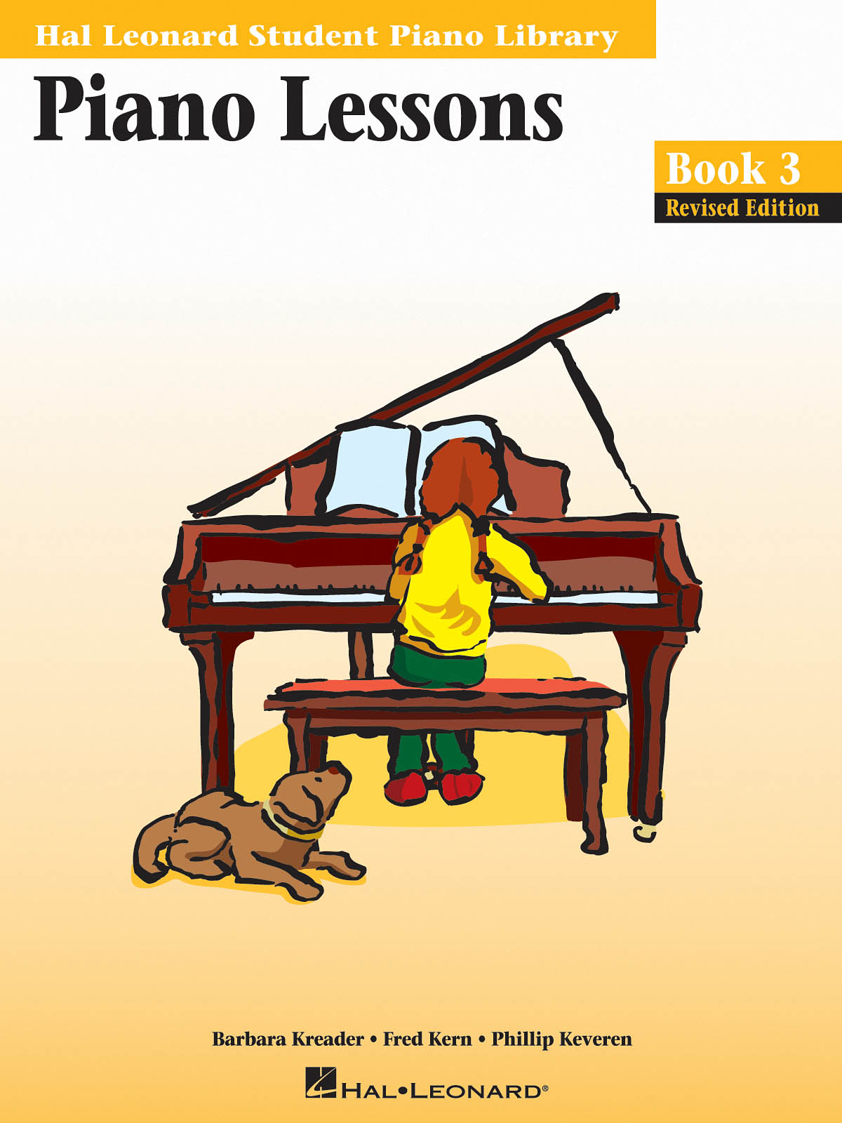 Piano Lessons Book 3 - Revised Edition - Hal Leonard Student Piano Library - pro klavír
