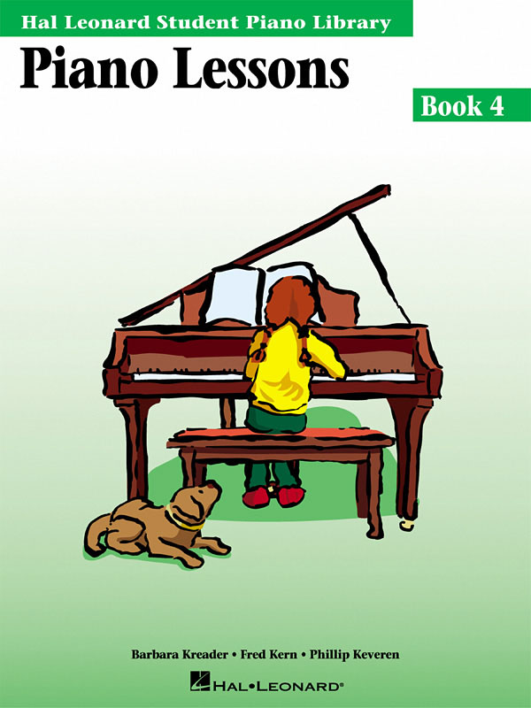 Piano Lessons Book 4 - Hal Leonard Student Piano Library - pro klavír