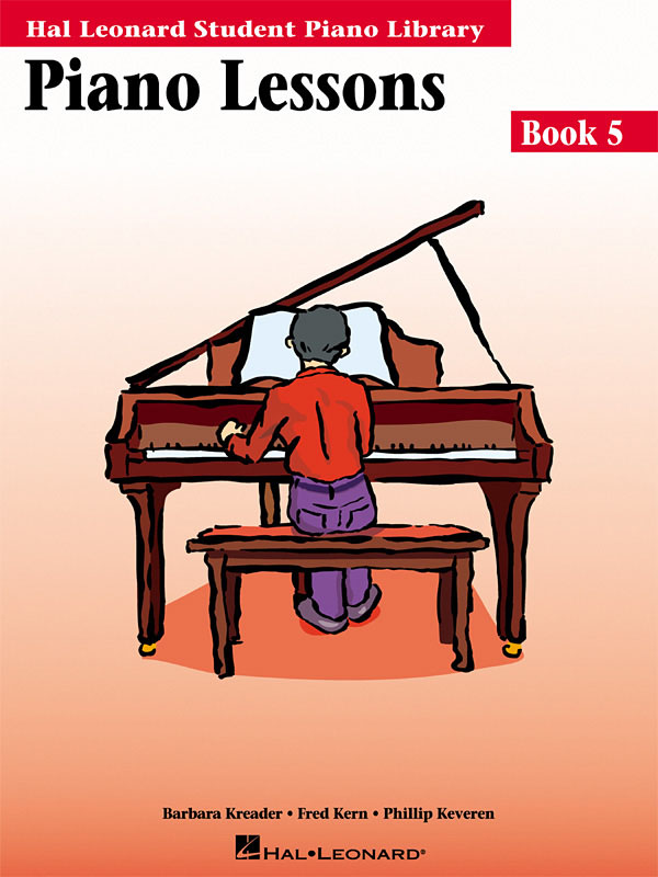 Piano Lessons Book 5 - Hal Leonard Student Piano Library - pro klavír