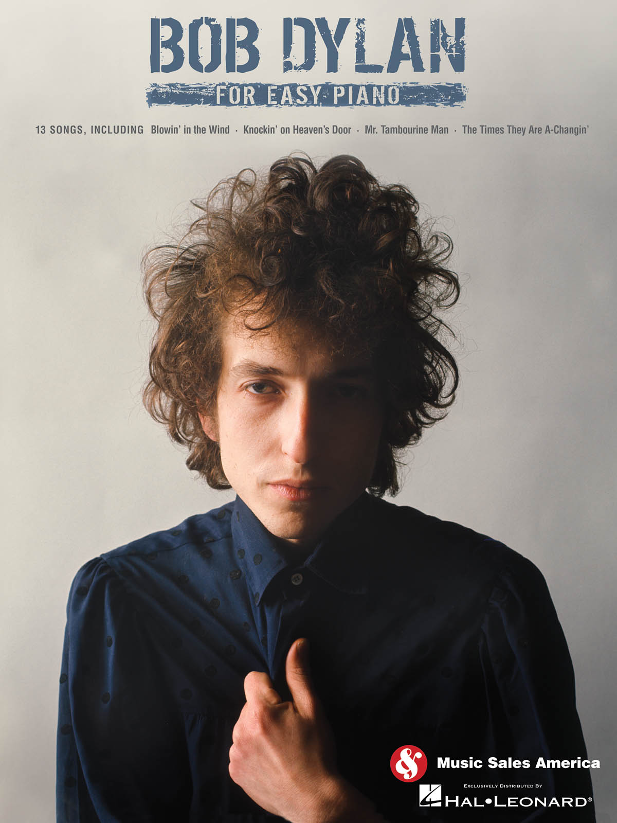 Bob Dylan for Easy Piano klavír kniha pro děti