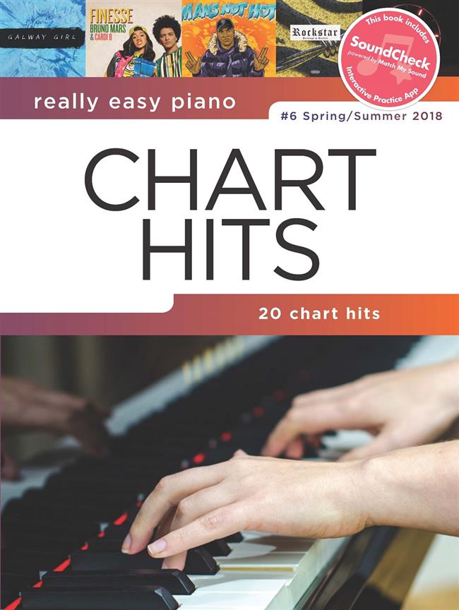 Really Easy Piano: Chart Hits 6 noty pro začátečníky