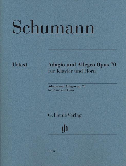 Adagio & Allegro Op. 70 Horn & Piano - noty pro lesní roh a klavír