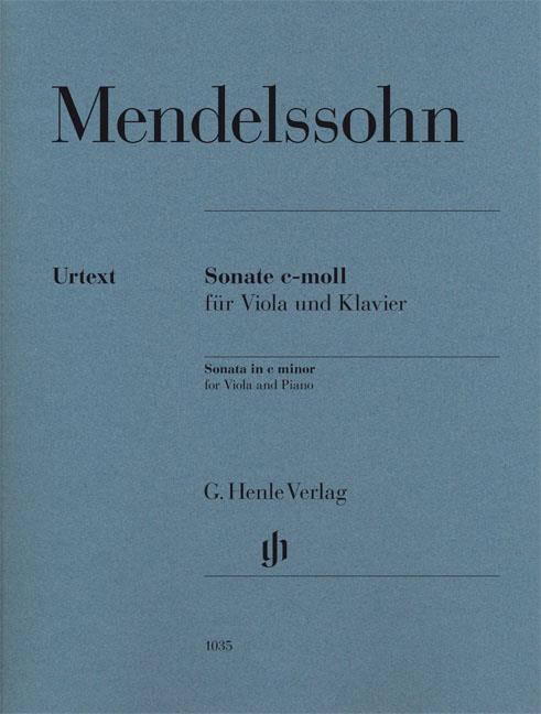 Sonata in c minor for Viola and Piano - noty pro violu a klavír