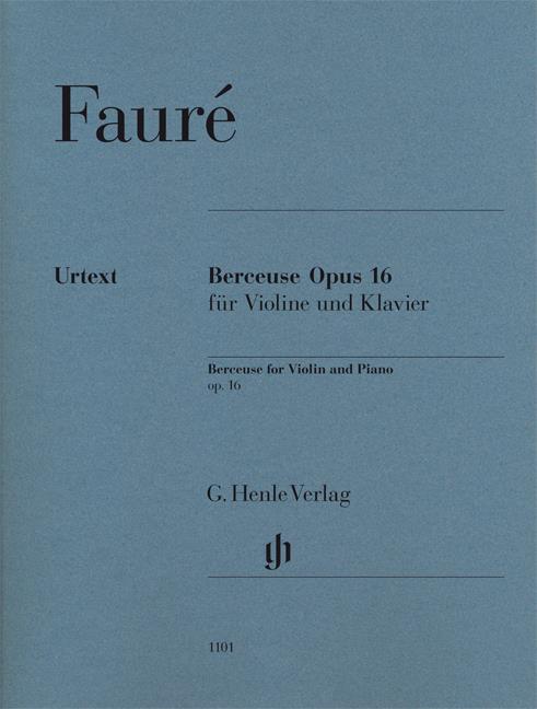 Berceuse for noty pro housle a klavír Op.16