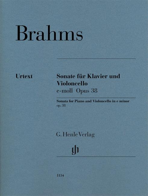 Sonata In E Minor Op. 38 pro violocello a klavír