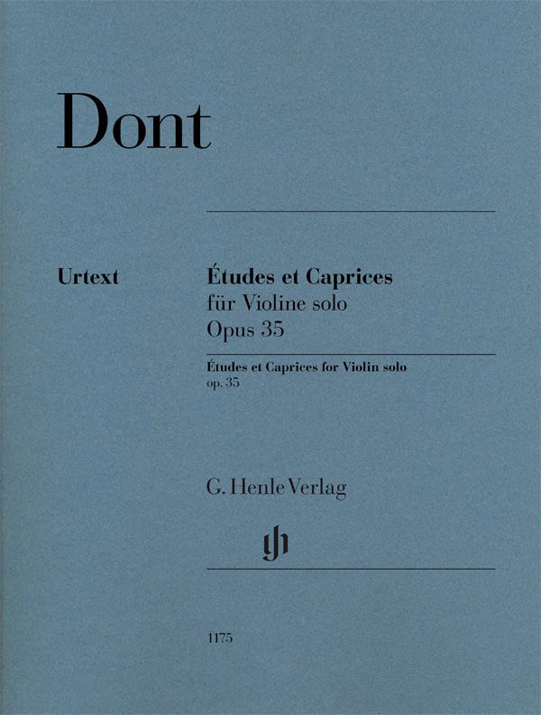 Études et Caprices pro sólové housle op. 35